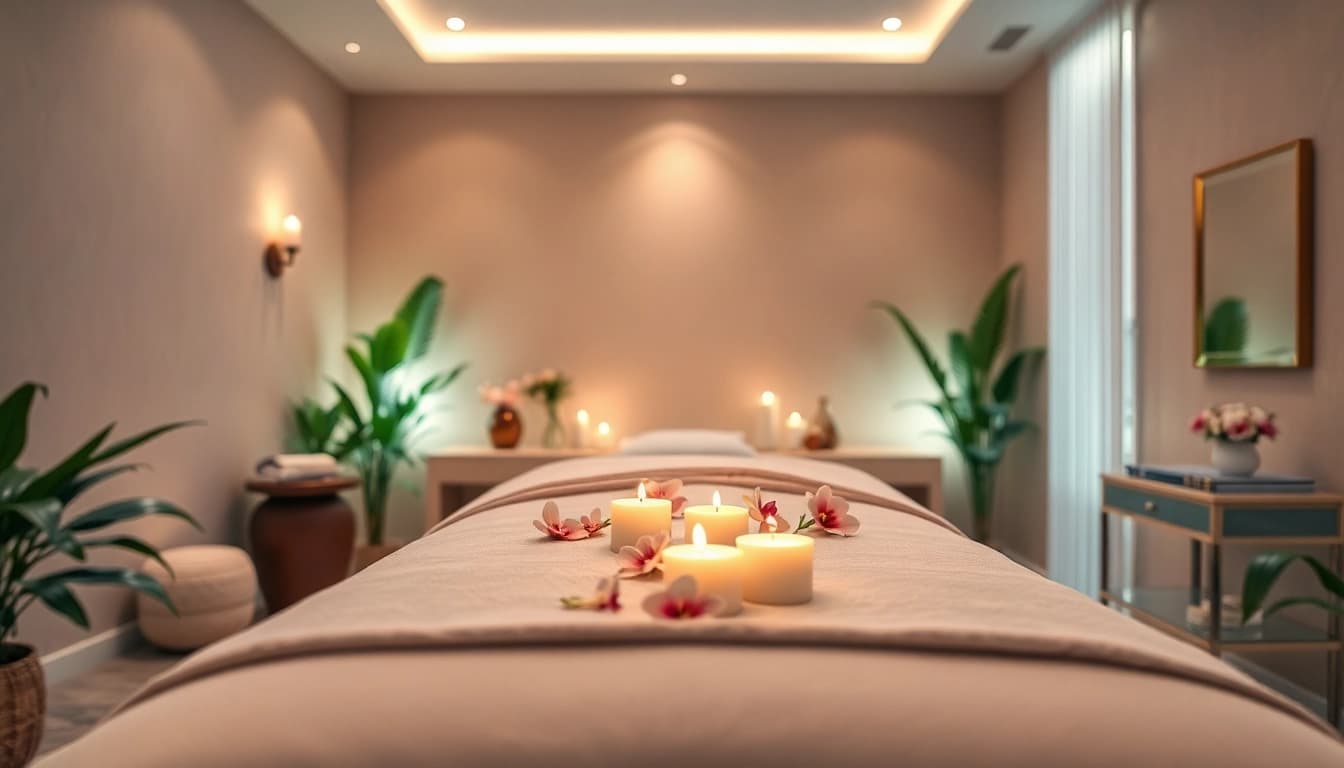 Experience the calming ambiance of the best beauty spas with elegant decor and soothing treatments.