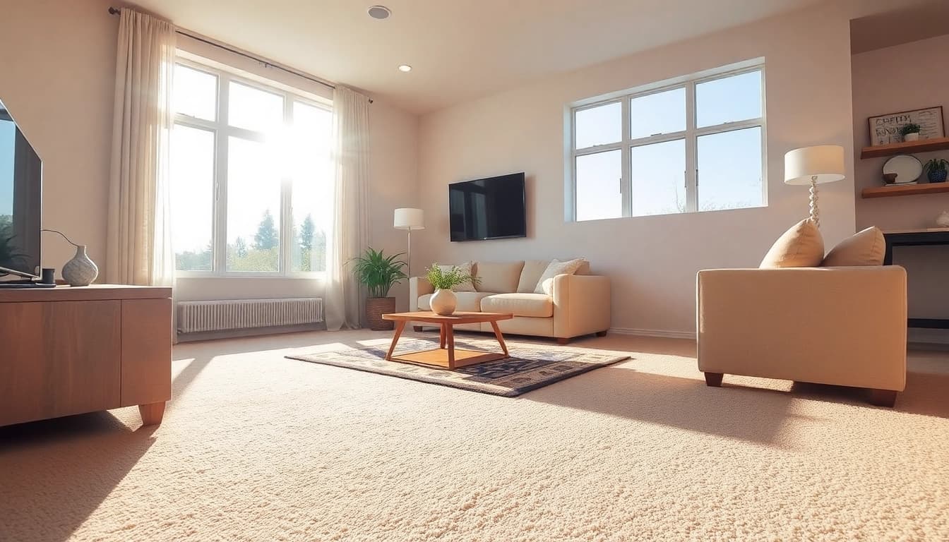 Achieve spotless carpets with our carpet cleaning lincoln ca service in a bright, modern setting.