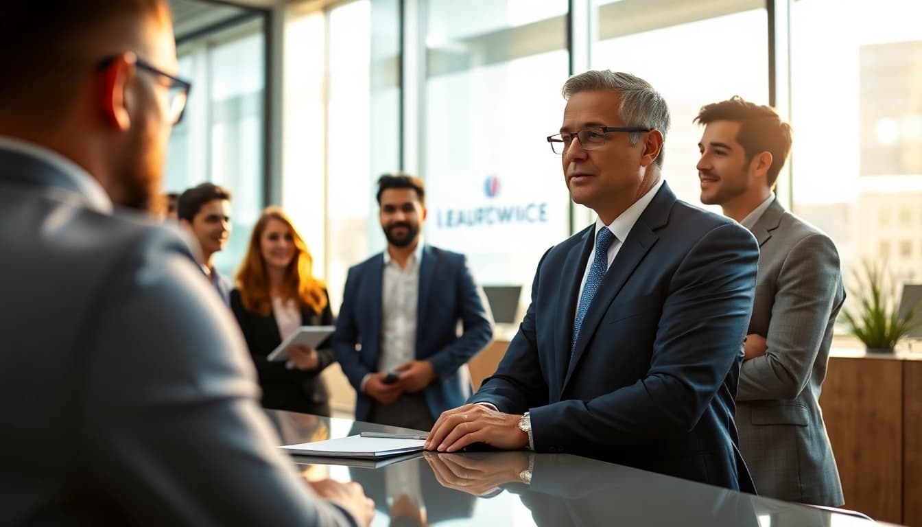 Consultation with Washington DC Venture Capital Lawyer showcasing diverse professionals.