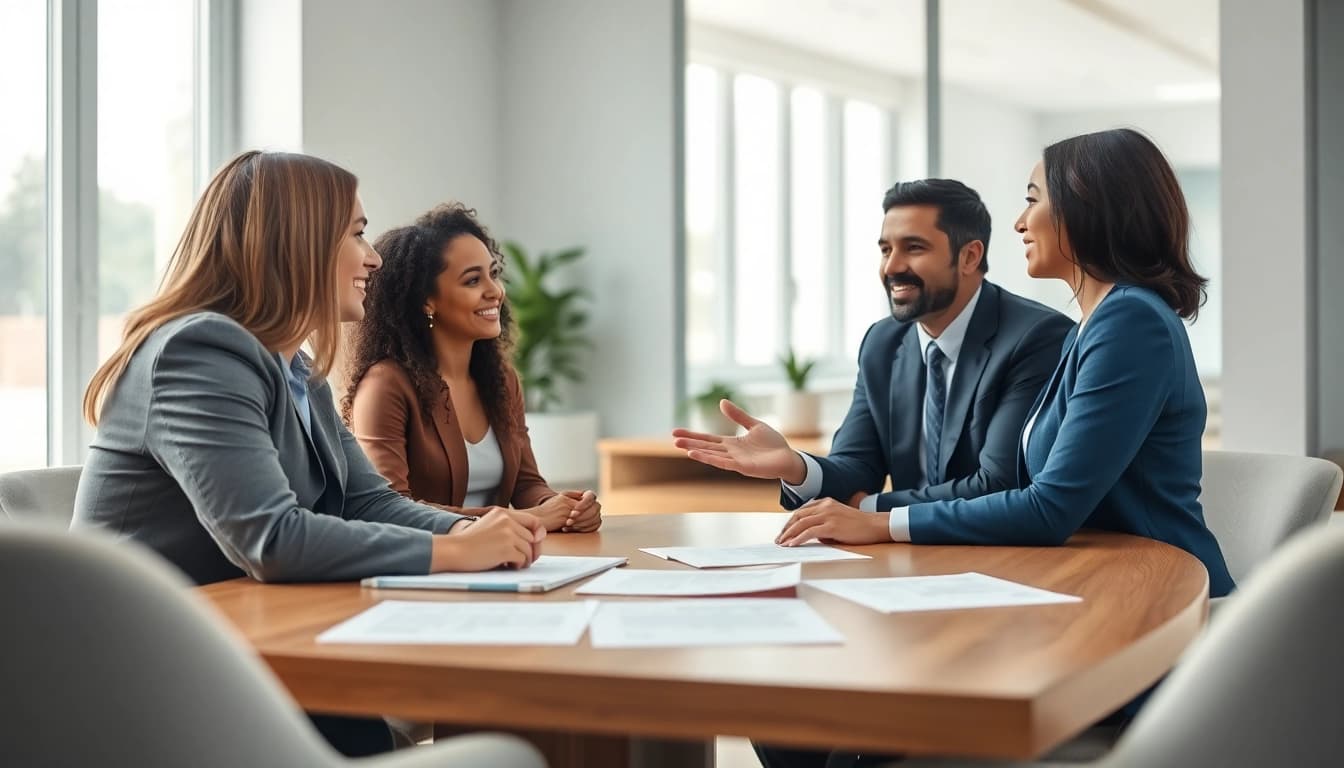 Engaging consultation at https://www.stpetefamilyattorney.com showcasing trust and professionalism in family law.