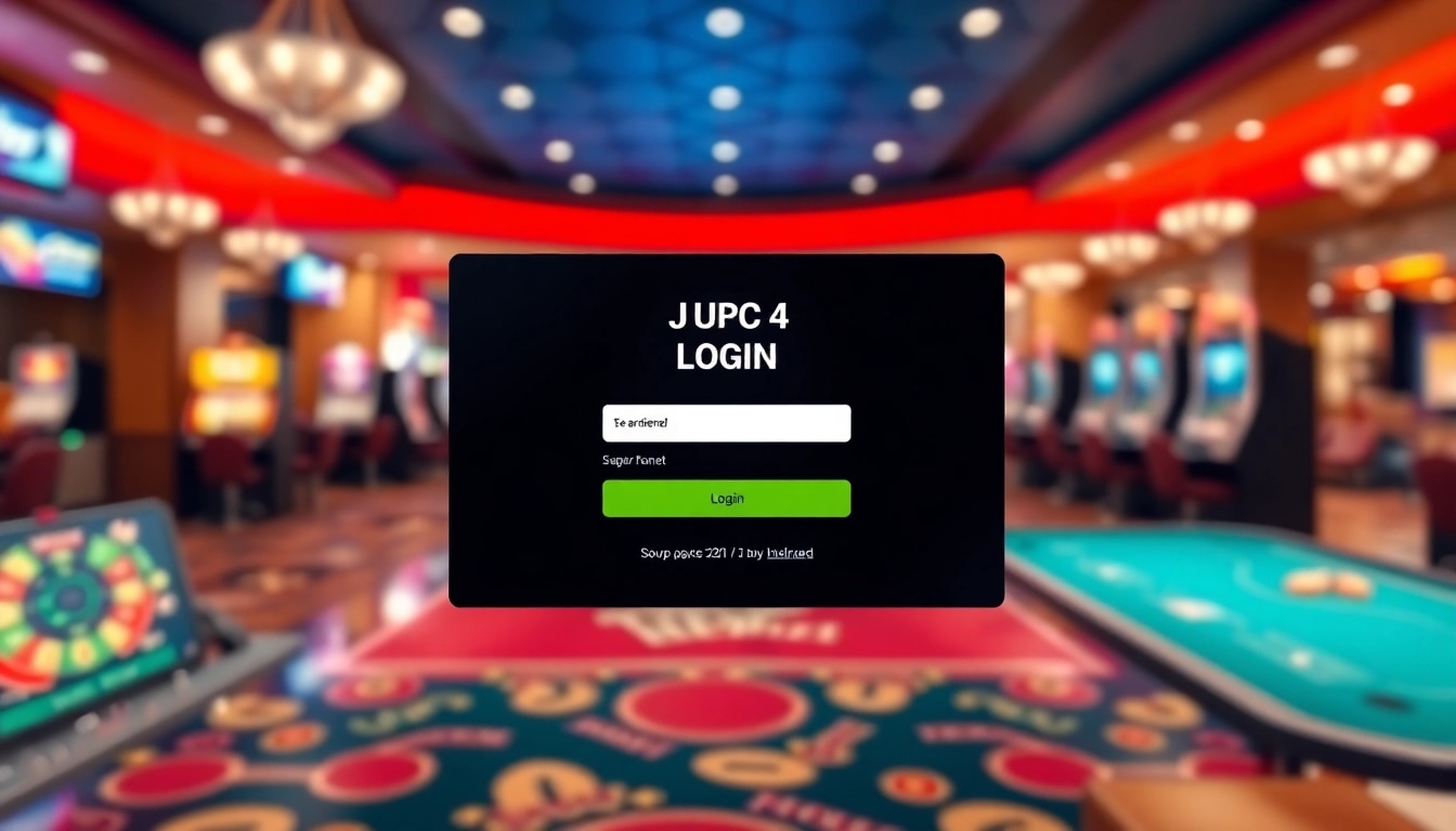 Masuk ke virus4d login slot dengan panel antarmuka yang menarik dan lingkungan kasino yang hidup