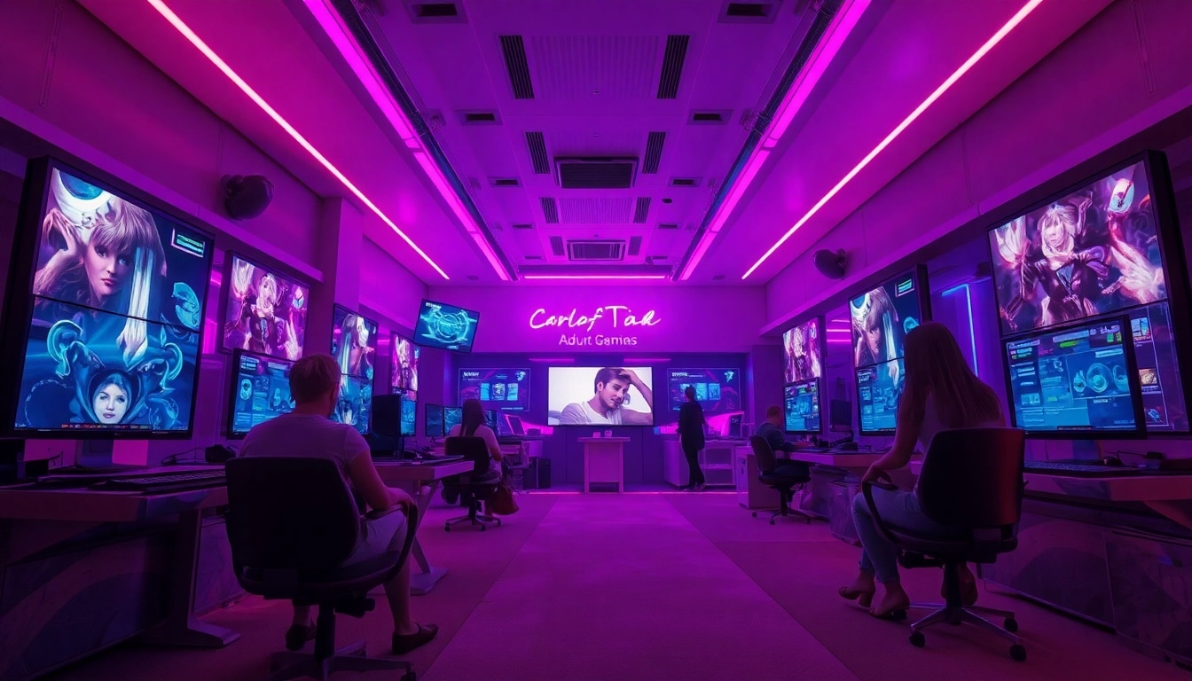 Engaging scene of AI-generated graphics in porn games ai, featuring immersive gameplay and lifelike characters.
