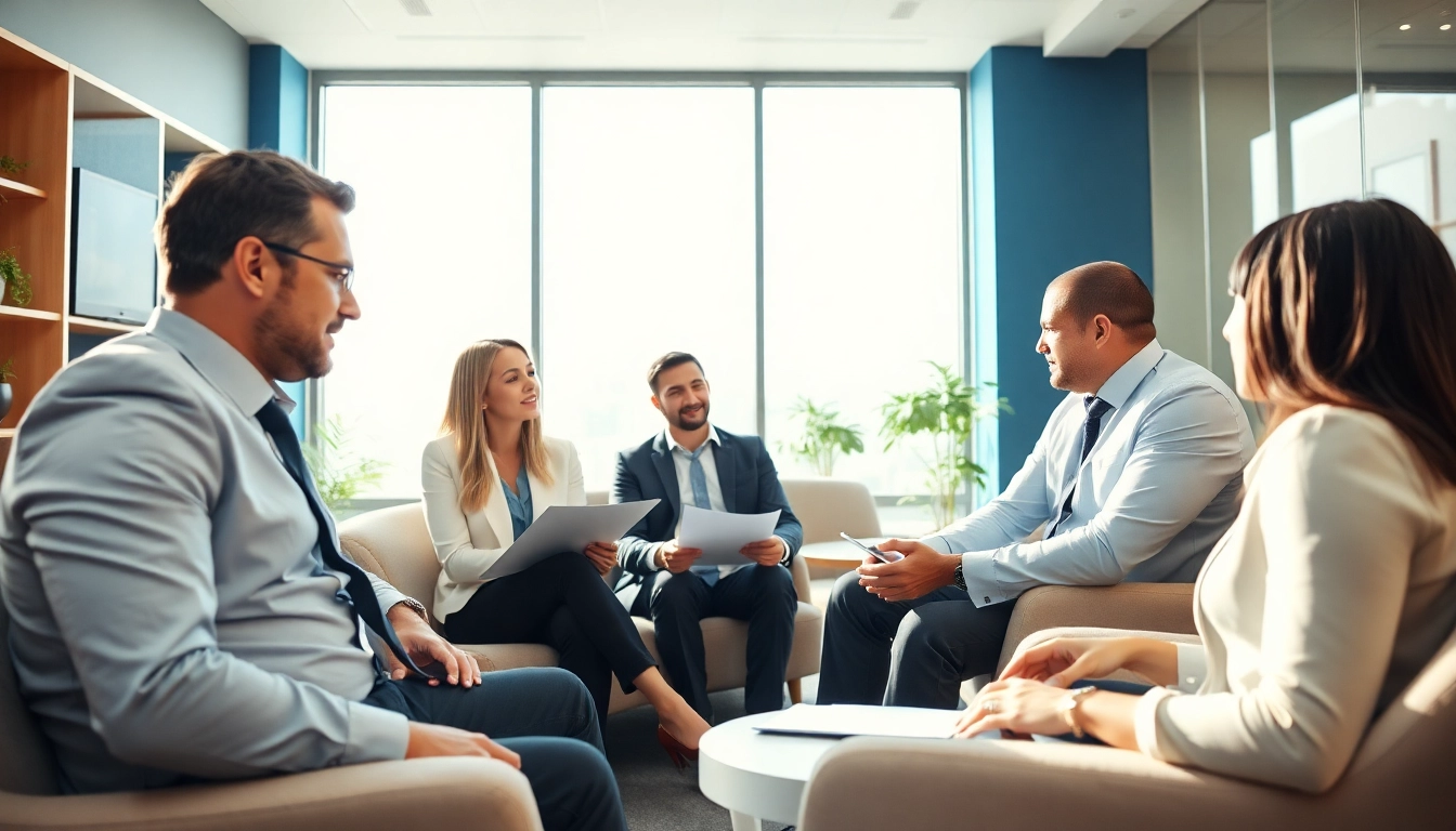 Consultation with Atlanta Accident Lawyers in a professional office atmosphere.
