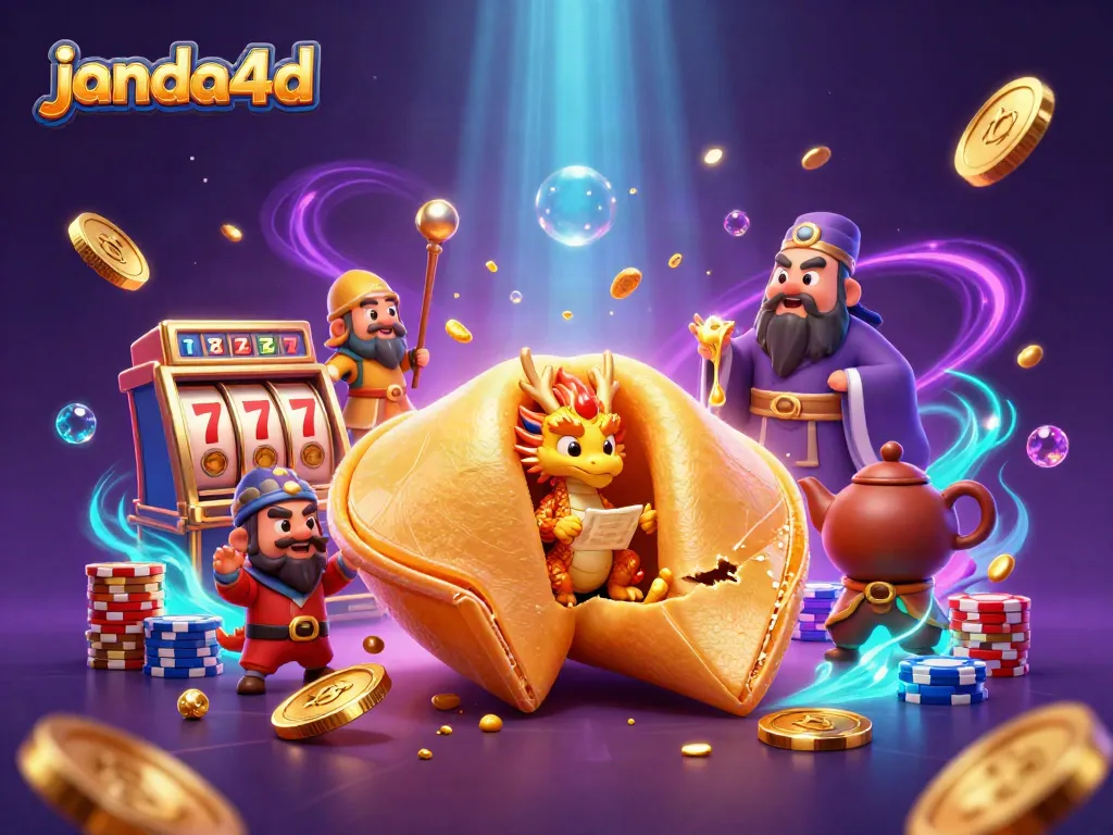 Mainkan janda4d dengan tampilan slot ikonik dalam ilustrasi kasino 3D menarik.