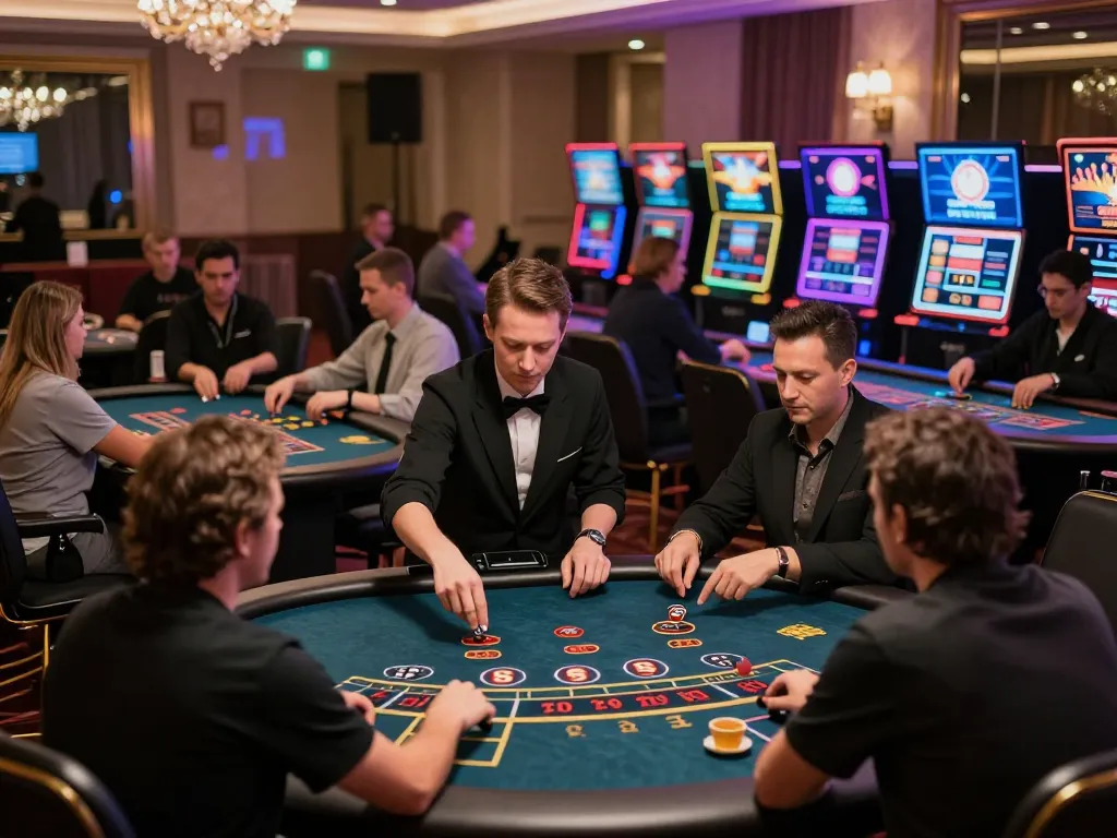 Engaged players enjoying Baccarat at Live Sexy B52club, showcasing an immersive online casino experience.