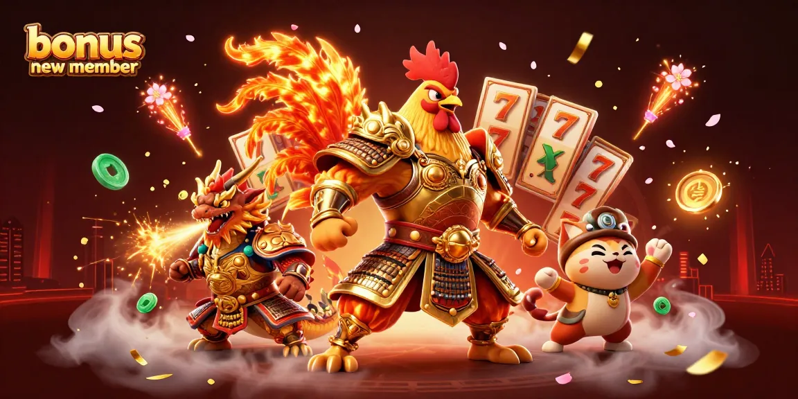 Experience the thrill of gaming with bonus new member offers and vibrant slot adventures!