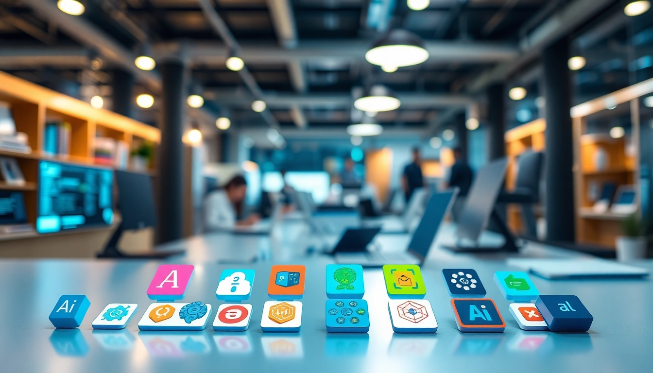 Showcasing a vibrant ai tool marketplace with diverse digital tools and modern interface.