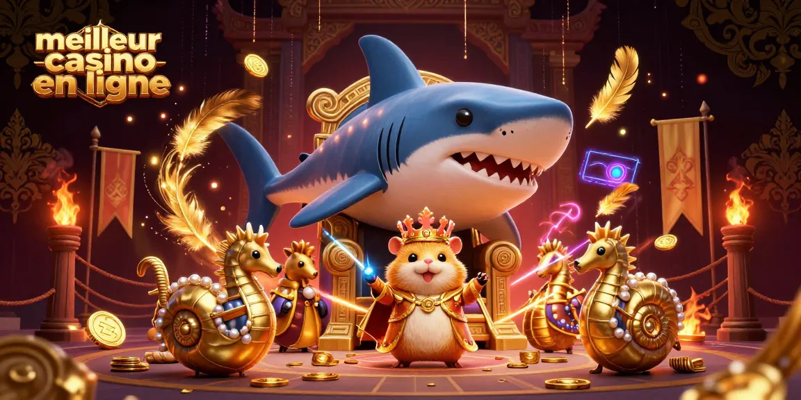 Meilleur casino en ligne : Rejoignez le roi hamster sur son trône en jouant à des jeux de casino captivants.