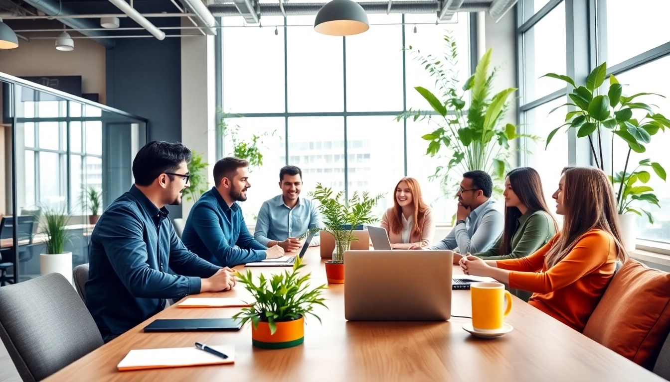 Engaged entrepreneurs in a vibrant co-working space representing startup kolkata.