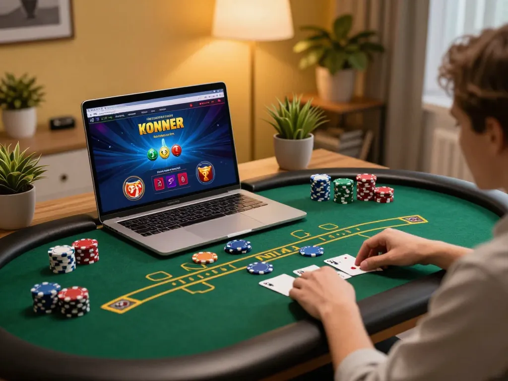 Engaging in online casino gameplay, đăng ký 5699 for thrilling poker action and strategic bets.