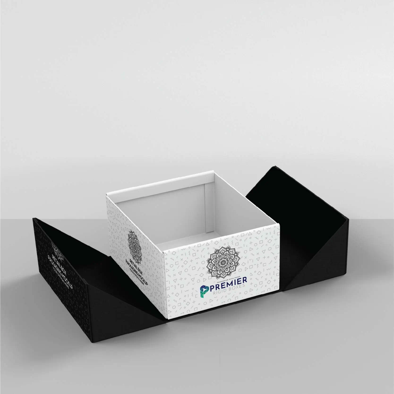 Buy Custom Luxury Rigid Boxes Wholesale for Premium Product Packaging