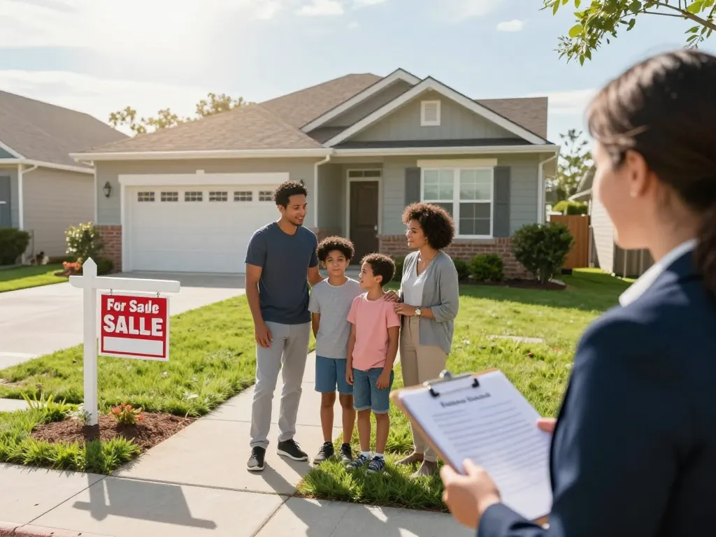 Sell my house today with a friendly cash buyer in a sunny suburban setting.