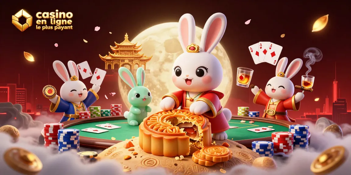 Illustration dynamique d'un casino en ligne le plus payant avec des éléments de jeu et des personnages en action.