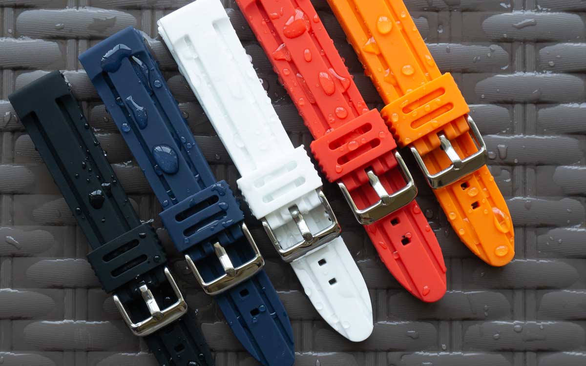 The Ultimate Collection of Rubber Watch Straps You Must See