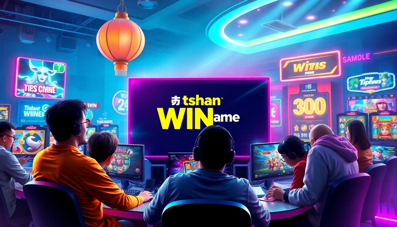 Players enjoying the thrill of tashanwin gaming on an exciting online platform.