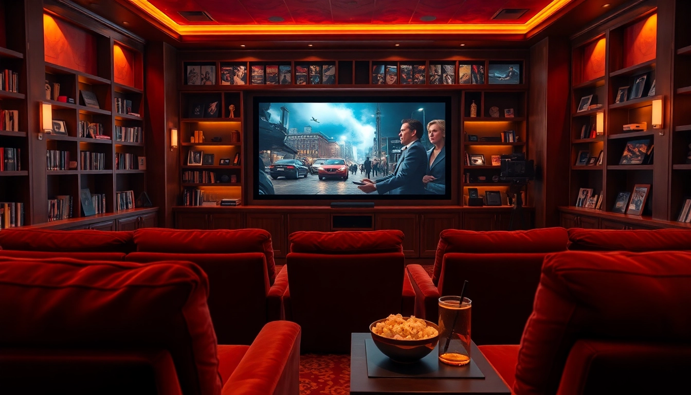 รับชมดูหนังออนไลน์ในโรงภาพยนตร์ที่หรูหราพร้อมกับบรรยากาศที่อบอุ่น
