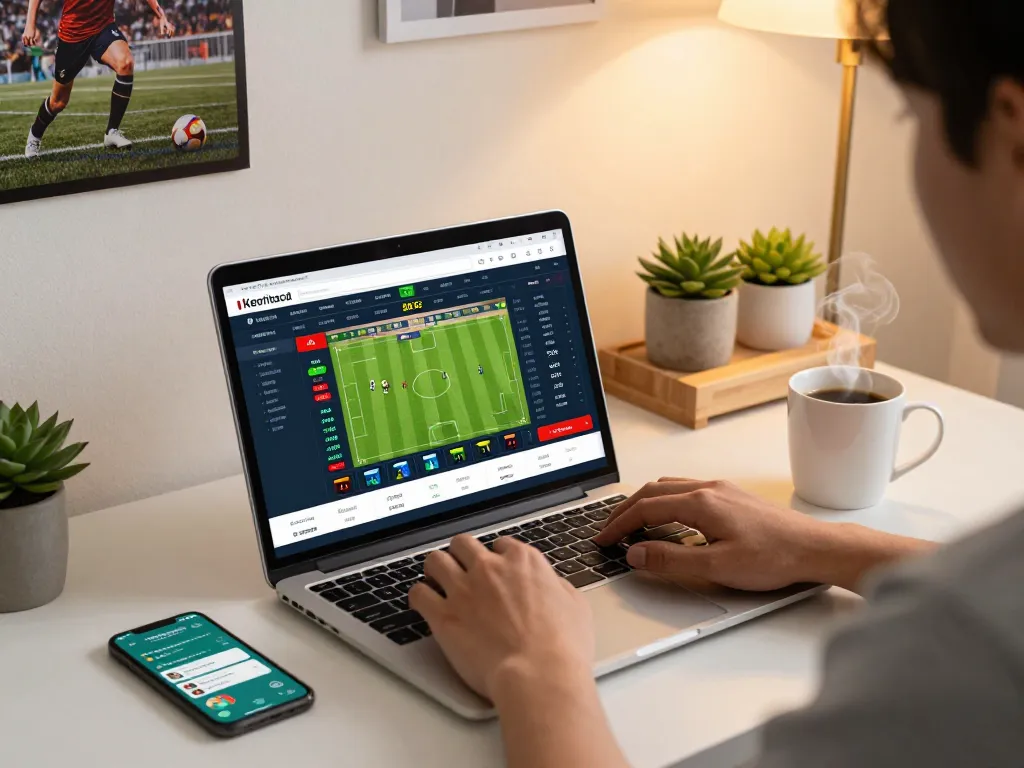 Engaging online sports betting on Keonhacai platform with live odds and match stats.