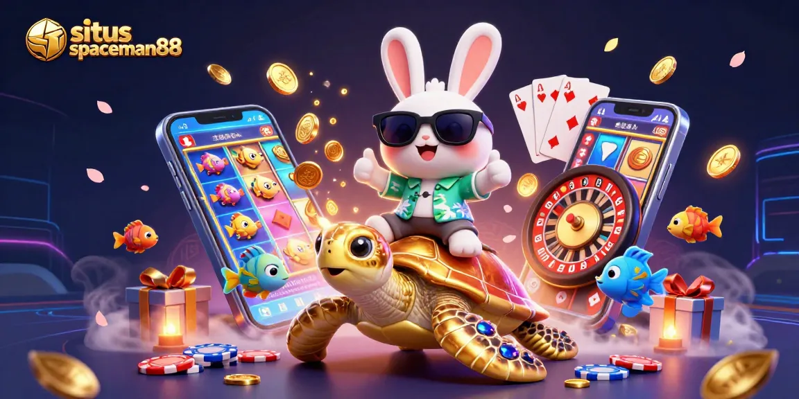 Situs spaceman88 offers thrilling slot experiences with vibrant characters and immersive gameplay elements.