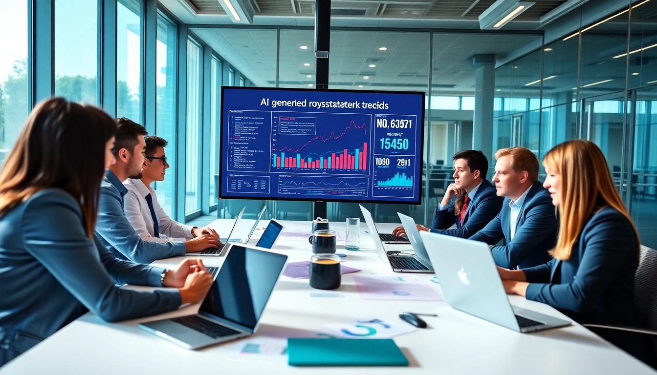 Leverage AI for competitive intelligence by professionals analyzing market insights.