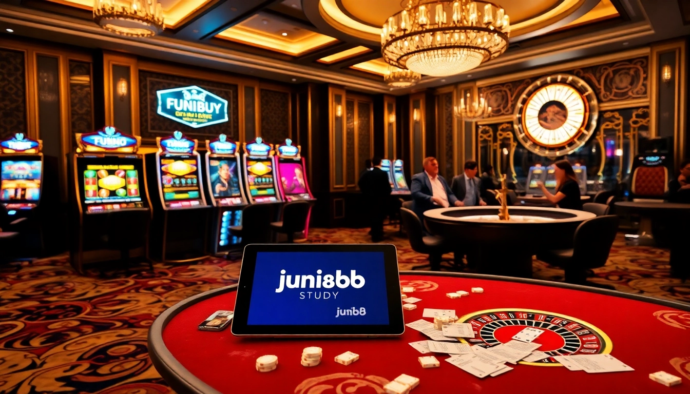 Experience the thrill of online gambling at jun88.study, with exciting games and engaging visuals.