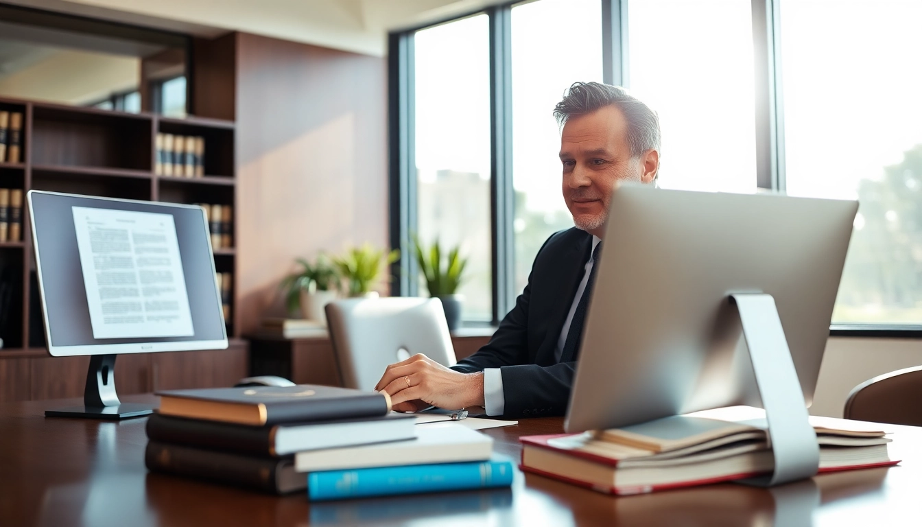 San Antonio accident lawyer consulting a client in a professional office environment.