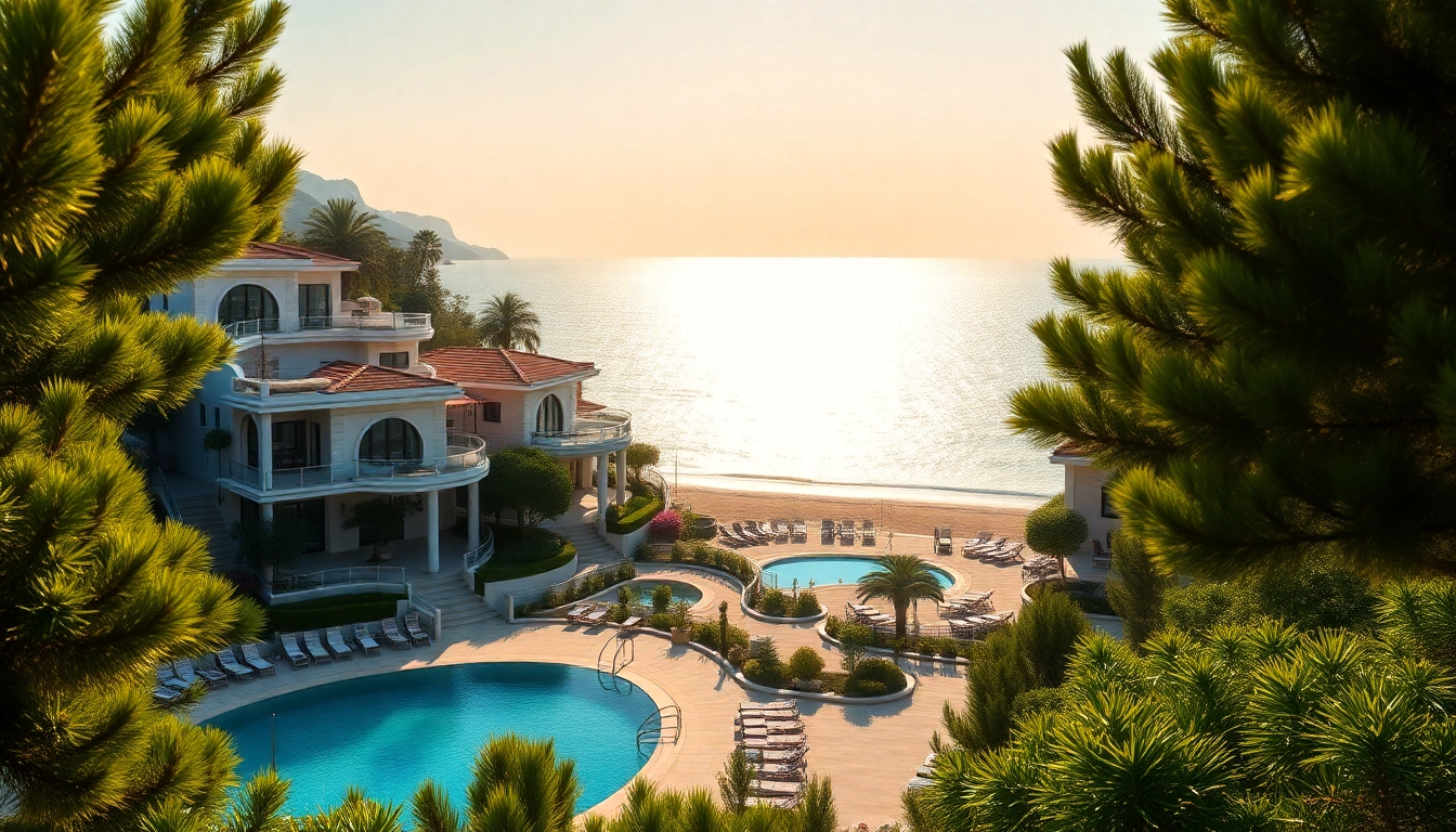Stunning property in turkey alanya with luxurious villas and inviting scenery.