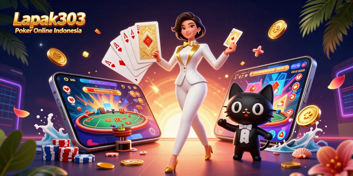 Experience Lapak303 Poker Online Indonesia with immersive poker visuals and engagement.