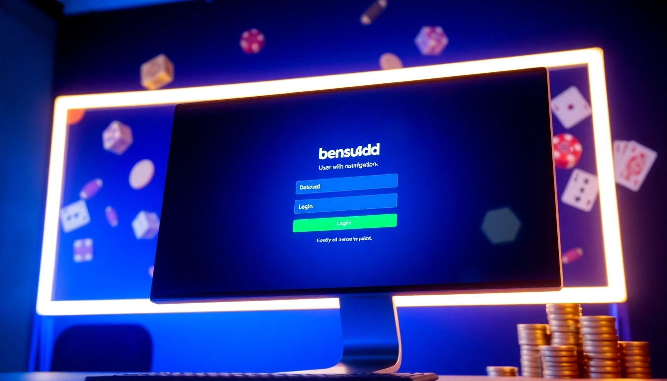 Masuk ke platform perjudian online dengan tampilan bensu4d login yang menarik dan profesional.
