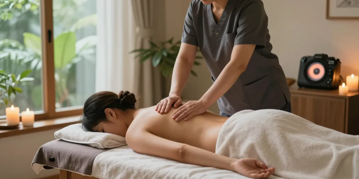 화성출장마사지와 아로마테라피가 조화를 이루는 편안한 마사지 환경