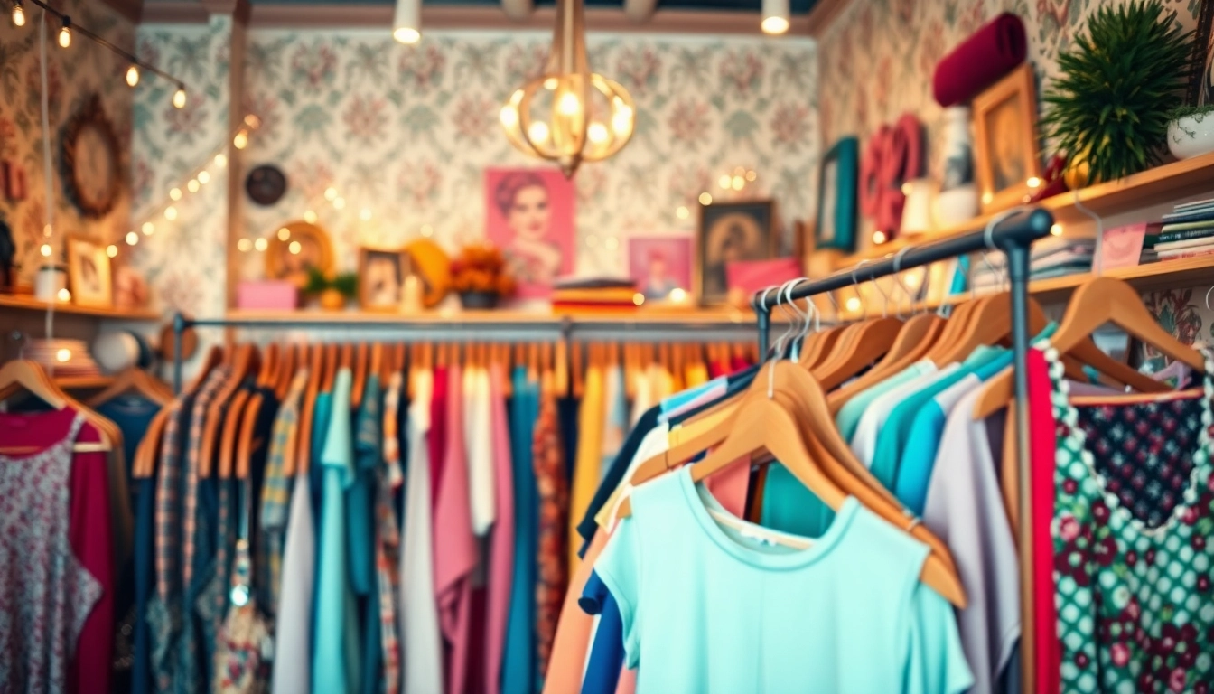 Browse unique vintage styles showcased at https://thrift-vintage.com/ in a charming store setting.