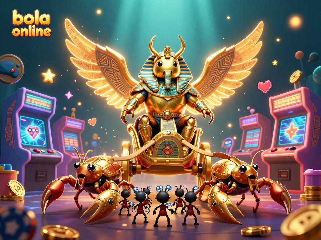 Engage in an exciting bola online adventure featuring dynamic 3D characters and vibrant casino games.