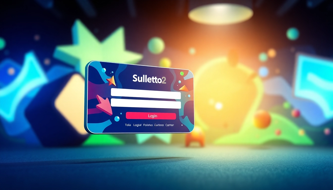Login page for suletoto2 login dengan desain profesional dan modern.
