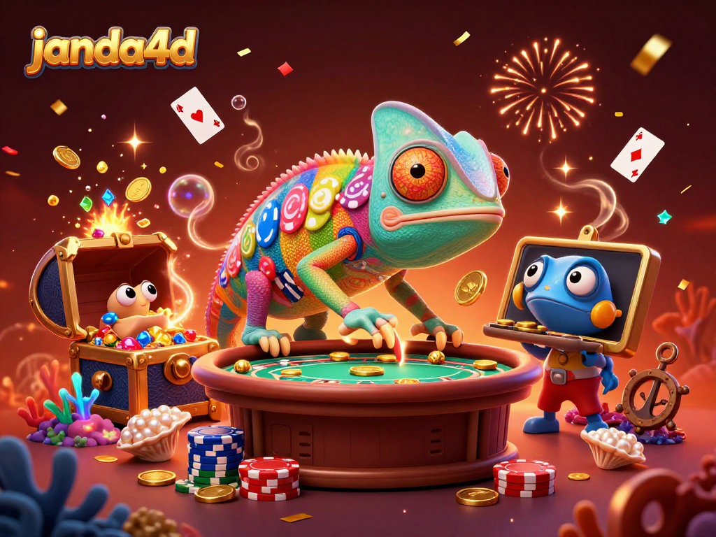Experience excitement with janda4d as the chameleon casino owner thrives amid treasures.