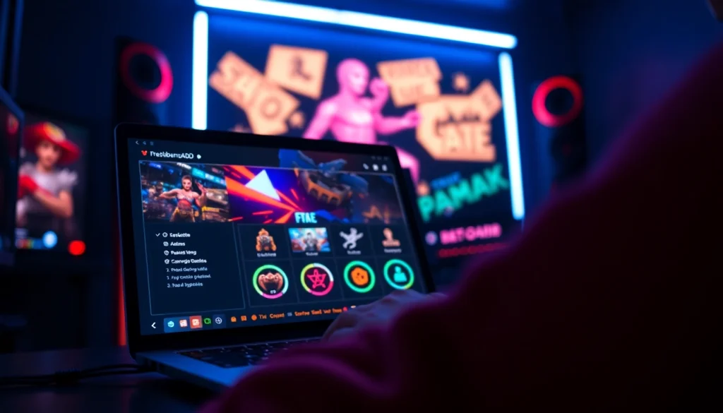 Login untuk bermain bensu4d login game dengan antarmuka permainan yang menarik dan penuh warna.