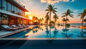 Discover luxurious Pattaya property for rent featuring a stunning beachside villa with a pool.