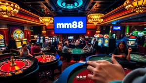 Experience the thrill of mm88.com with dynamic casino tables, excited players, and vibrant games.
