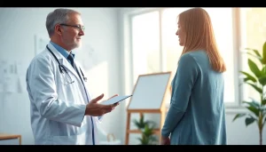 Professional healthcare consultation at https://www.medexdtc.com showcasing a doctor and patient, conveying trust.