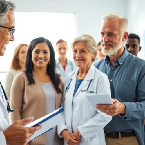 Visual representation of participants in the ADAPTABLE Aspirin Study demonstrating engagement in clinical research.