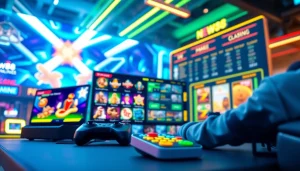 Experience new88 online's vibrant gaming interface featuring engaging graphics and user interactions.