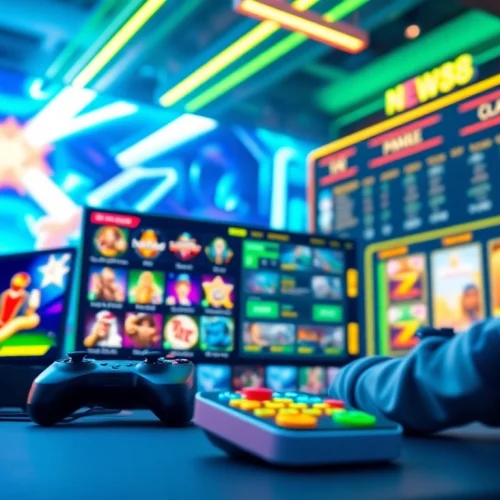 Experience new88 online's vibrant gaming interface featuring engaging graphics and user interactions.