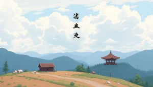 リモート家庭教師が熱心に生徒に教えている時の様子。