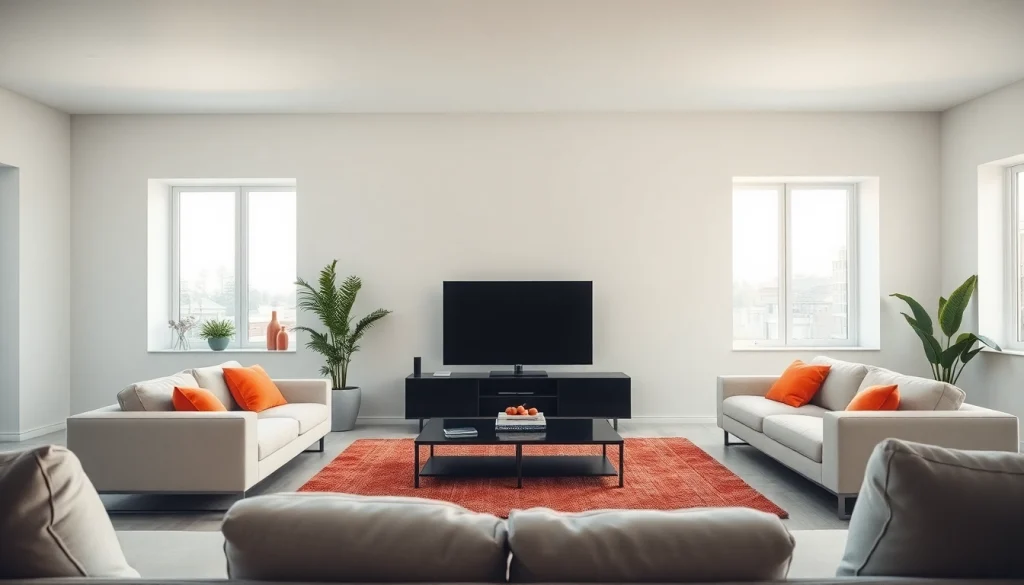 Transform your viewing experience with the elegant design of iron tv pro in a modern living room.