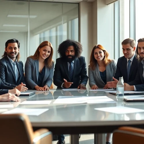 Attorneys engaging in a strategic meeting at https://www.expertlawattorneys.com, showcasing collaboration and professionalism.
