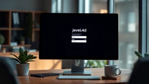 Masuk ke halaman jewel4d login dengan antarmuka tepat di layar komputer modern.