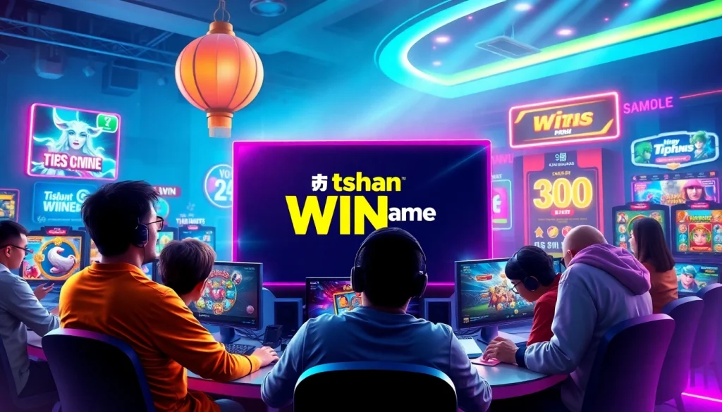 Players enjoying the thrill of tashanwin gaming on an exciting online platform.