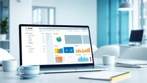 Engaging RR88 platform interface on a modern laptop in a professional workspace.