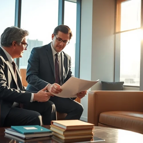 Consult with https://www.timgrabeattorney.com, a trusted personal injury attorney in a modern office.