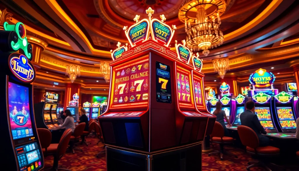 Menangkan big jackpot di luxury777 slot dengan suasana kasino yang glamor dan mengasyikkan.