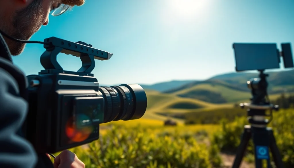 Capture exciting moments through Vediography with a professional videographer at work.