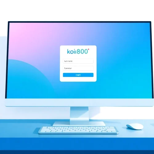 Masuk ke koi800 login dengan tampilan antarmuka modern dan menarik.